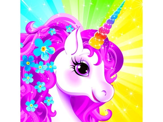 Unicorn Dress Up like Princess Game Cover