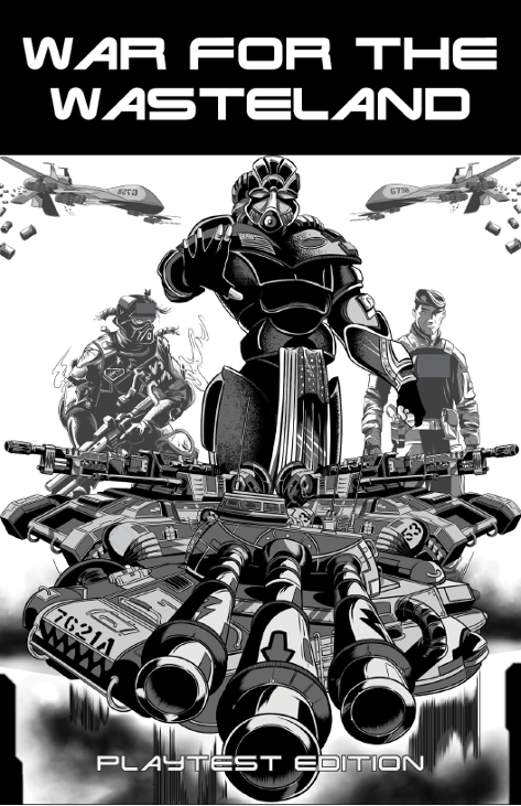 Games like War For The Wasteland - Minimalist Sci-Fi RPG - Playtest Edition