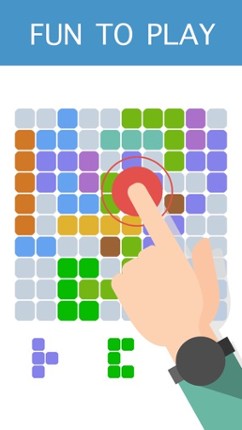 10-10 Colors Block Puzzle Free to Fit : Logic Stack Dots screenshot