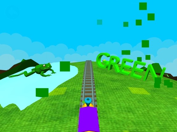 3D Learn Colors Train for Preschool Children screenshot