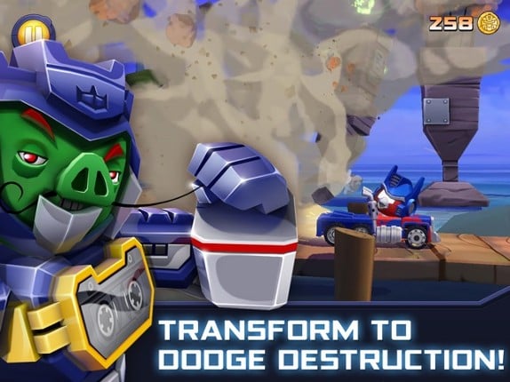 Angry Birds Transformers screenshot