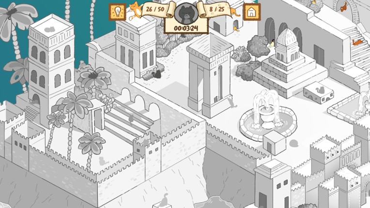 Cats Visiting Historical Times screenshot