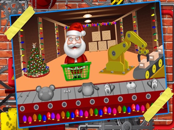 Christmas Toys Factory simulator game - Learn how to make Toys &amp; Christmas gifts in Factory with Santa Claus Image