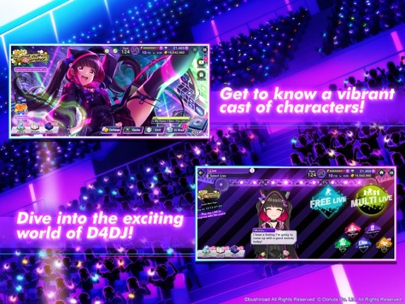 D4DJ Groovy Mix screenshot