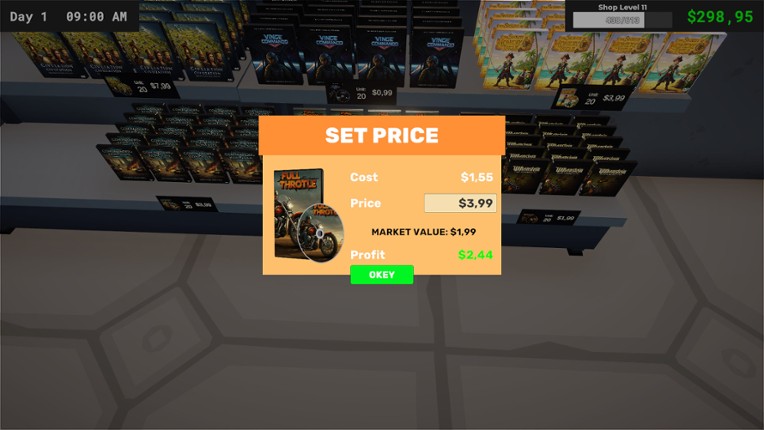 DVD Store Simulator screenshot