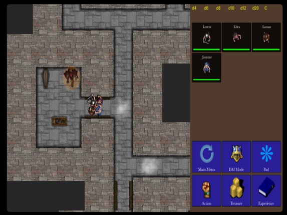 Endless RPG: Random Dungeon Map Generator for D&D 5e and Pathfinder 1e screenshot