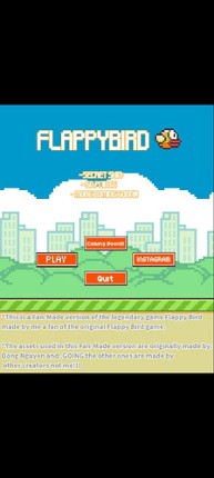 Flappy Bird:Fan-Made Image