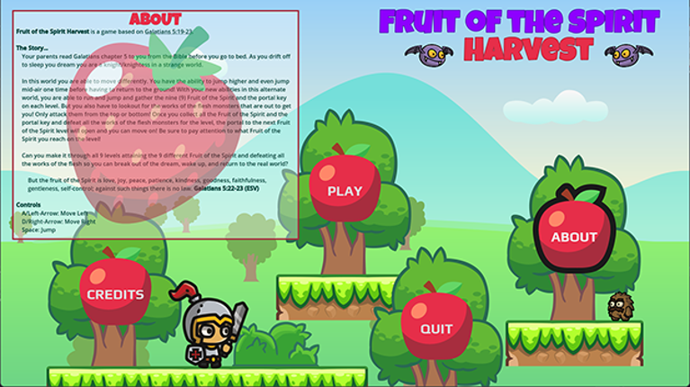 Fruit of the Spirit Havest Game Cover