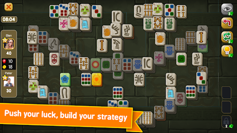 Mahjong Maya Puzzle Live Duels screenshot