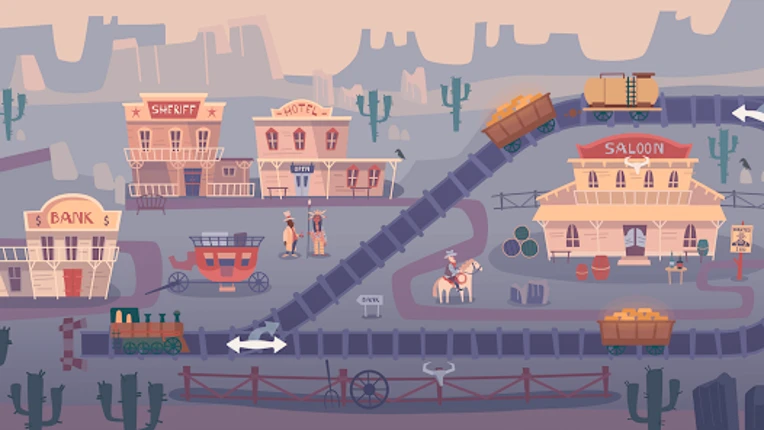 Logic Train: Railway Puzzle screenshot