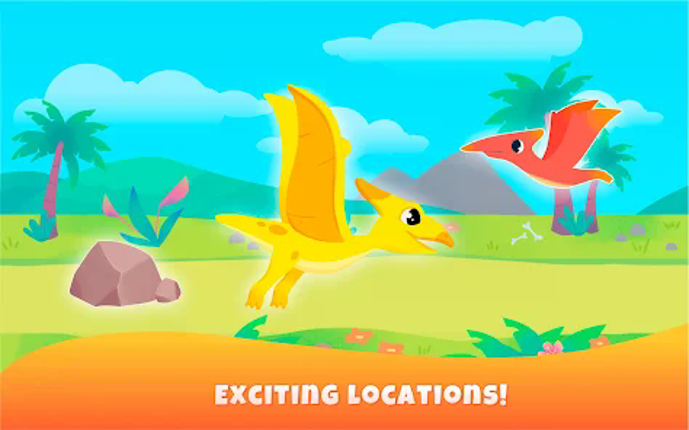 Dinosaur Run Baby Games 0+ screenshot