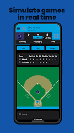 Baseball Legacy Manager 25 screenshot