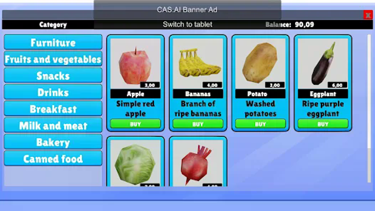 Manager: Supermarket Simulator screenshot