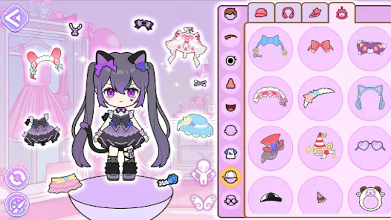 Vlinder Gacha Dressup for Kids screenshot