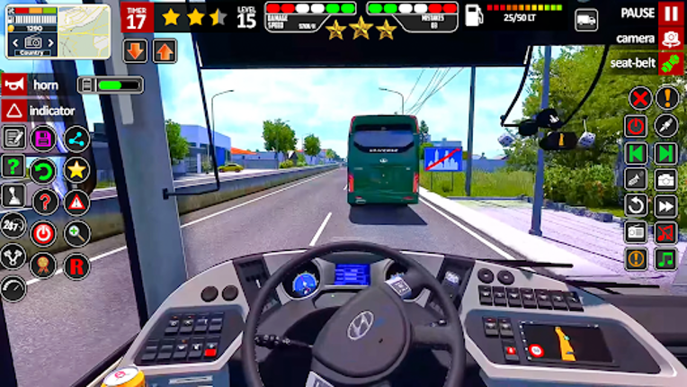 Coach Bus Driving Games 2024 screenshot
