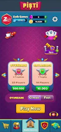 Pisti Card Game screenshot