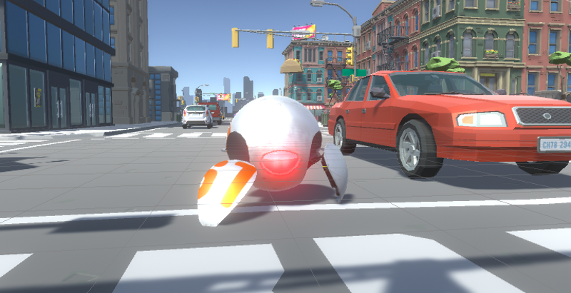 Norman and billy the robot Image