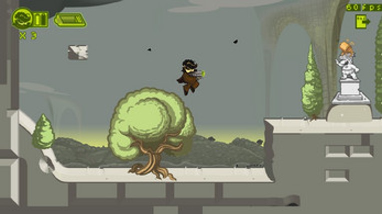 Park Cleaner -mockup- . RETRO screenshot