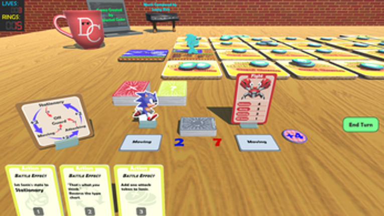 Sonic the Hedgehog Board Game Image