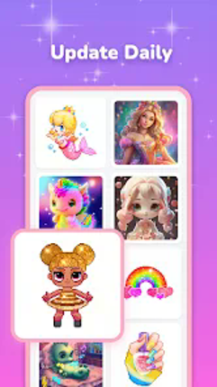 Pixel Coloring-Color by number screenshot