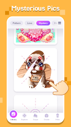 Pixel Coloring-Color by number screenshot