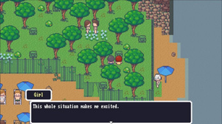 My neighbor is way too perverted! [Summer Special] screenshot