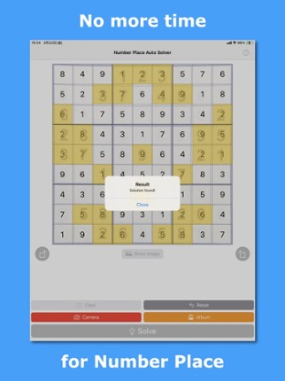 Number Place Auto Solver Image