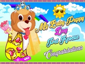 Puppy Dog New Baby Pet Salon Image