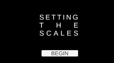 Setting the Scales Image