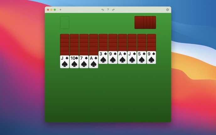 Spiderﾠ Solitaire screenshot