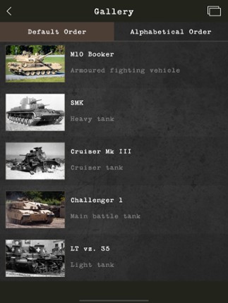 Tank Lineup Image