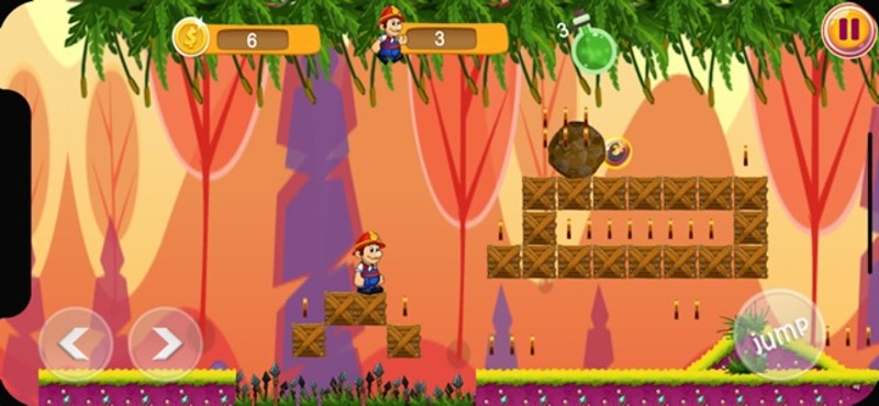 Ted Boy Super Adventure Worlds screenshot
