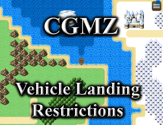 [CGMZ] Vehicle Landing Restrictions for RPG Maker MZ Image