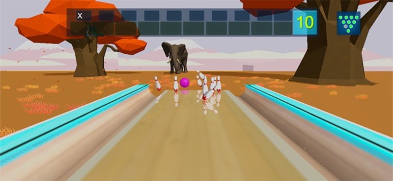 3D Bowling Outdoor Africa Game Image