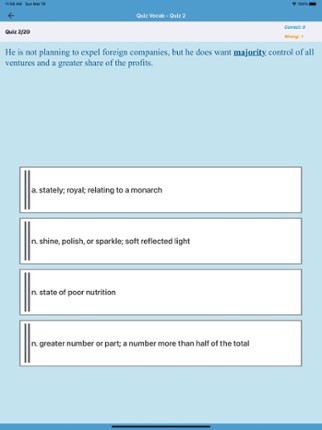 6000 TOEFL Vocabulary screenshot