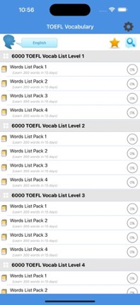 6000 TOEFL Vocabulary Image