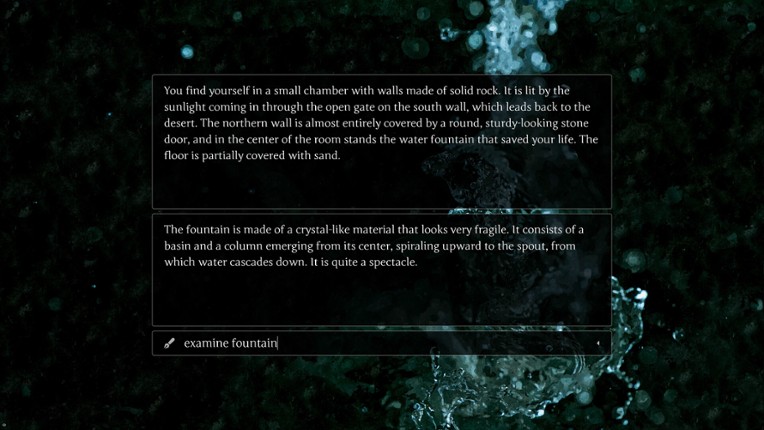 Bael's Rock: A Text Adventure screenshot