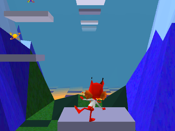 Bubsy 3D screenshot
