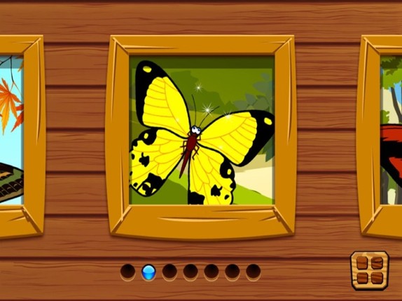 Butterfly baby games - learn with kids color game screenshot