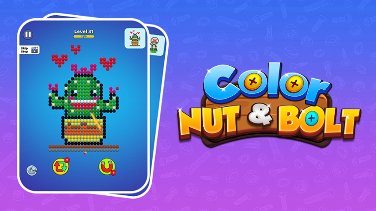 Color Nuts & Bolts Puzzle Image