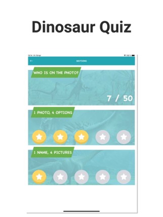 Dinosaurs - Dino Quiz Games screenshot