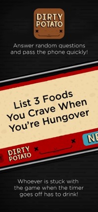 Dirty Potato: Party Game screenshot