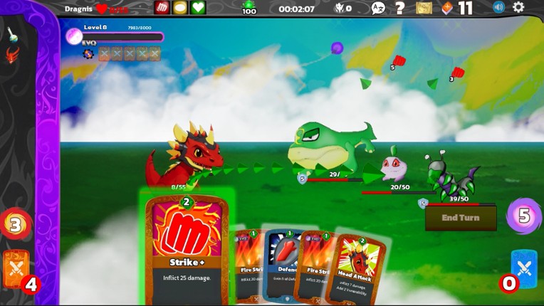 Dreamians: Card Battle screenshot