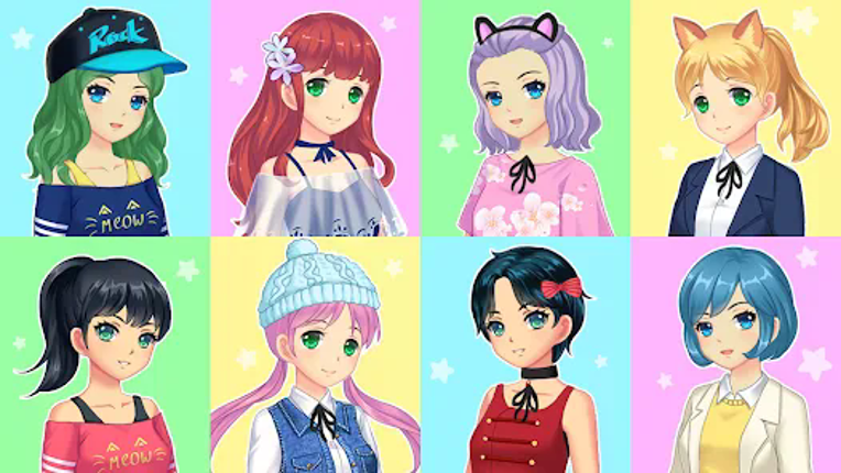 Anime Dress Up Games For Girls screenshot