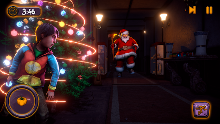Scary Santa Horror Escape Game Image