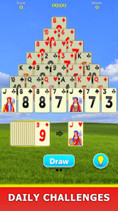 Pyramid Solitaire Mobile screenshot