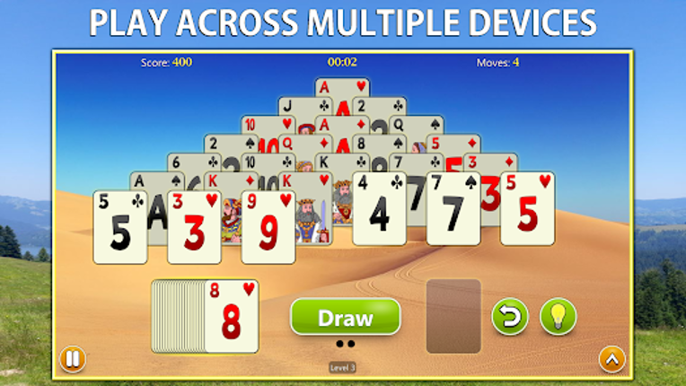 Pyramid Solitaire Mobile screenshot