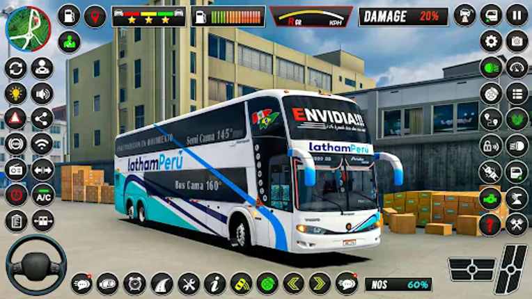 City Coach Bus Driving Bus Sim screenshot