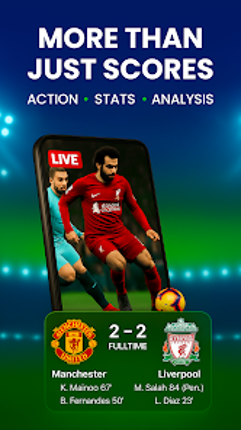 Live Football Scores & Results screenshot