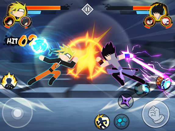 Stickman Ninja 3v3 Battle screenshot